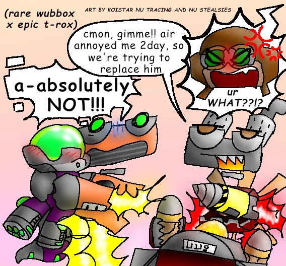 deinonyffect's tweet photo. this started as a joke but idk anymore. can you guys spread this around please (rare wubbox x epic t-rox) #mysingingmonsters https://t.co/XEWJ2Ffkqs