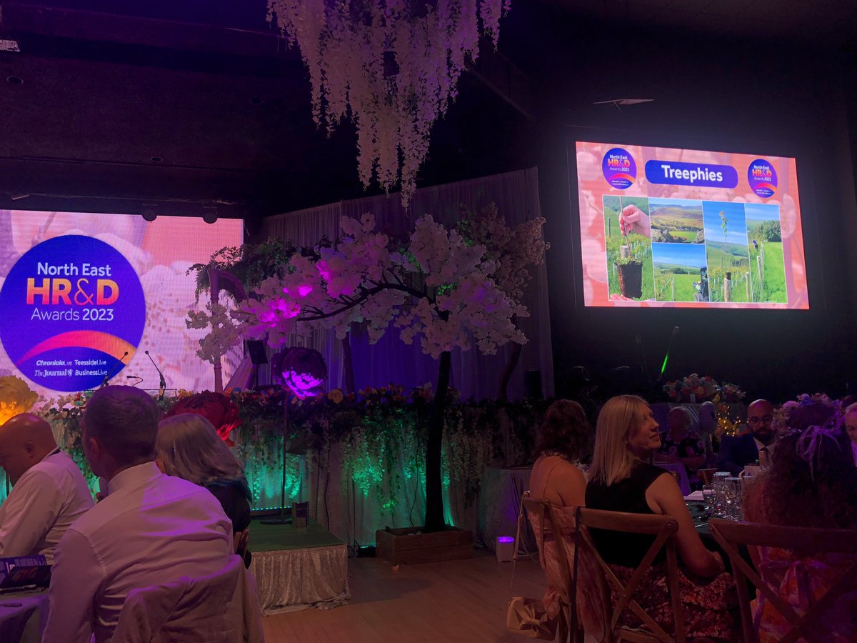 Really proud we are awarding #treephies this year - cherry trees are planted <a href="/IngramValleyGB/">Ingram Valley Safaris</a> to celebrate our winners and support the local ecology! #NEHRDAwards #HR #Awards #sustainable 🌳💚