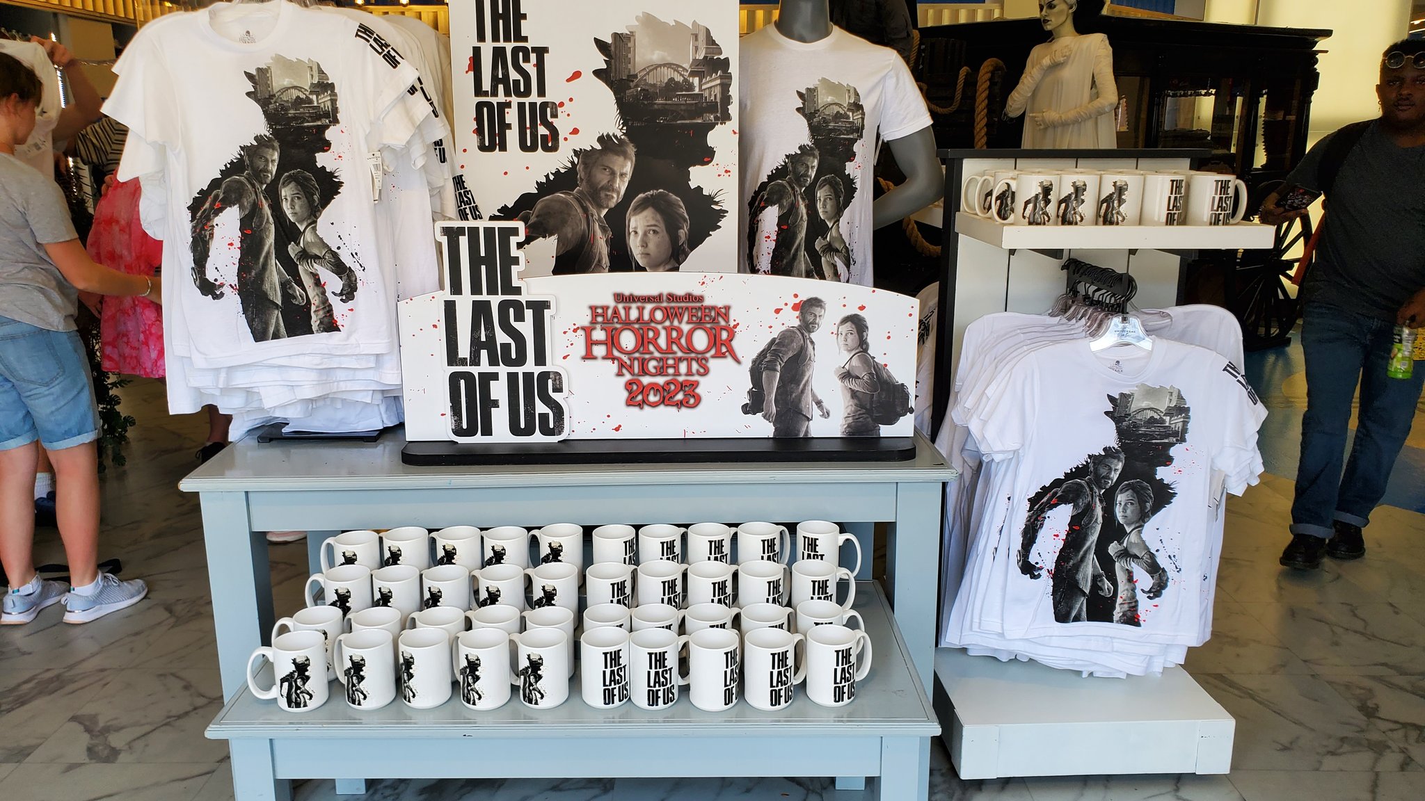 Ashley Carter on X: 'The Last of Us' Halloween Horror Nights merchandise  has arrived at Universal Studios Florida. The merchandise is available at  the Five & Dime shop. #HHN32  / X