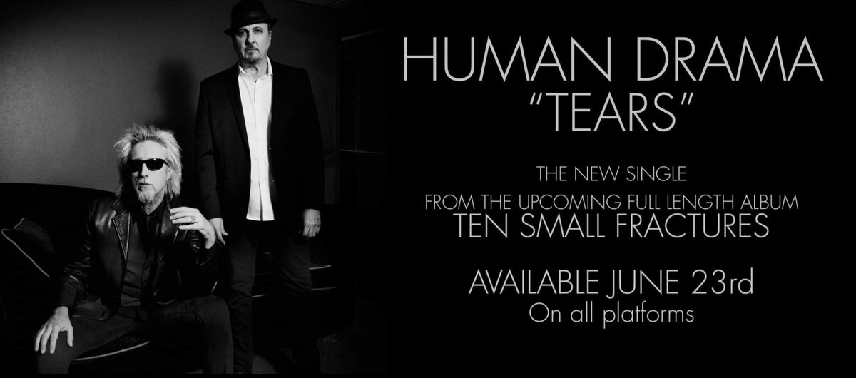 § NEW SINGLE ALERT §

Human Drama's new single, TEARS, coming to all platforms June 23!

Pre-save today, so you can be one of the first to hear the reimagined version of Tears:
orcd.co/HumanDramaTears

#thereisnothingwecandotodrythem