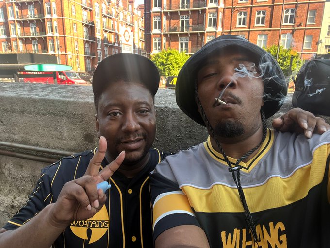 We went to the Wu Tang &amp; Nas concert in London on the 13th had a great time seeing the #Legends #WuTang<a href="/tag/wutang"class="tags"><span>#wutang</span></a><a href="/tag/nas"class="tags"><span>#nas</span></a><a href="/tag/legends"class="tags"><span>#legends</span></a><a href="/tag/hiphop50"class="tags"><span>#hiphop50</span></a>