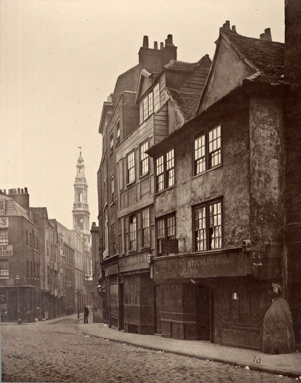 wikivictorian's tweet image. Drury Lane, London. Photographed in 1876.