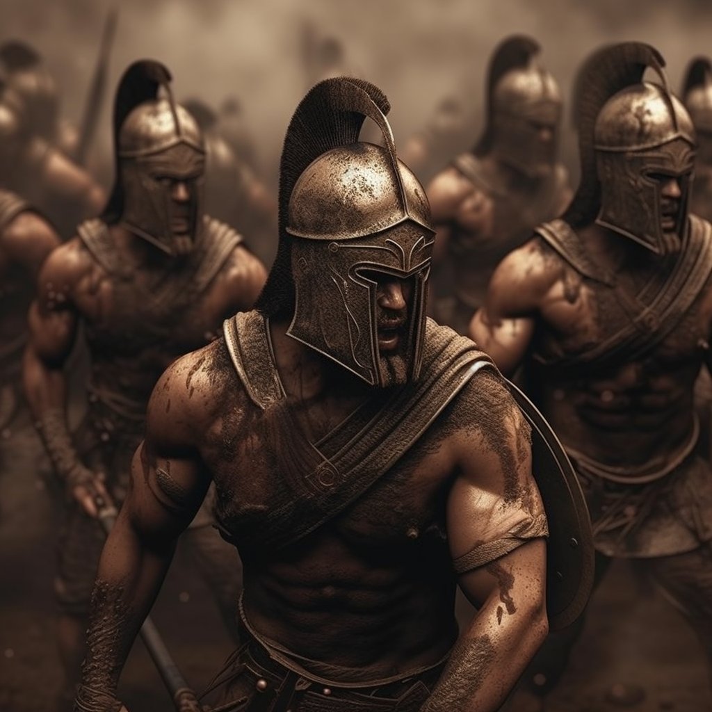 History____Geek's tweet photo. 🏛️🗡️🛡️ The ancient Spartans were known for their military prowess and discipline. They were trained to be warriors from a young age and were expected to be fearless in battle. 💪🛡️

#AncientSparta #Warriors https://t.co/JJFTW117Gz