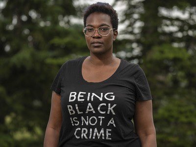 This is Canadian BLM president, Adora Nwofor.

Although she is right, being black is certainly NOT a crime, harassing Catholic students and refusing to let them into their school, IS.

A hate crime at that, which is what Nwofor has been charged with.

I’ve said it from day one.…