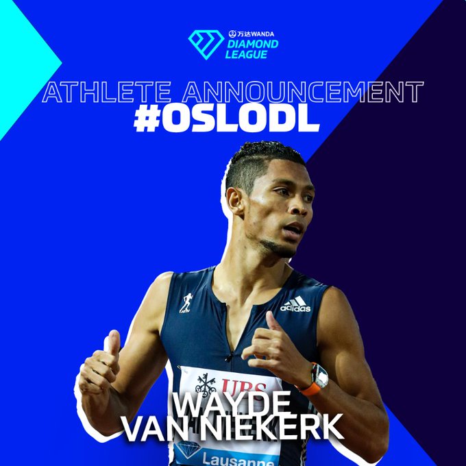 'I don't think people realize just how hard this event is both physically and mentally - you can see how long it takes me to recover so that shows I'm still not where I'm meant to be but I'm getting there. . ' Wayde Van Niekerk, #OsloDL, #diamondleagueAG, #adidasrunning,
