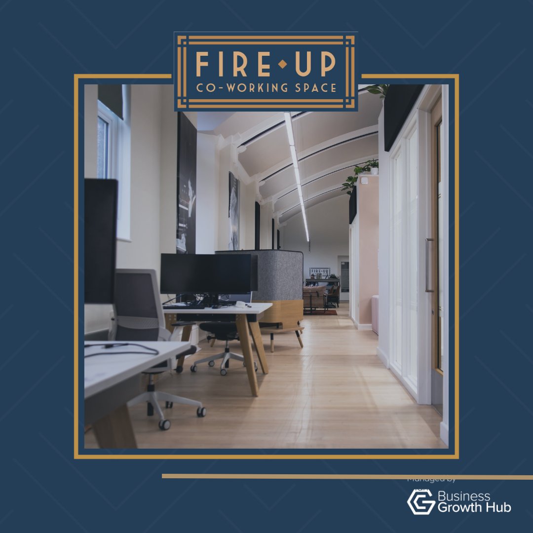 Looking for a flexible working space? Our hot desks are equipped with keyboards, monitors, and charging stations and provide the ideal environment for getting work done both discreetly and collaboratively. 

Book Now: ow.ly/J0As50OPMcU

#FireUpRochdale #Coworking
