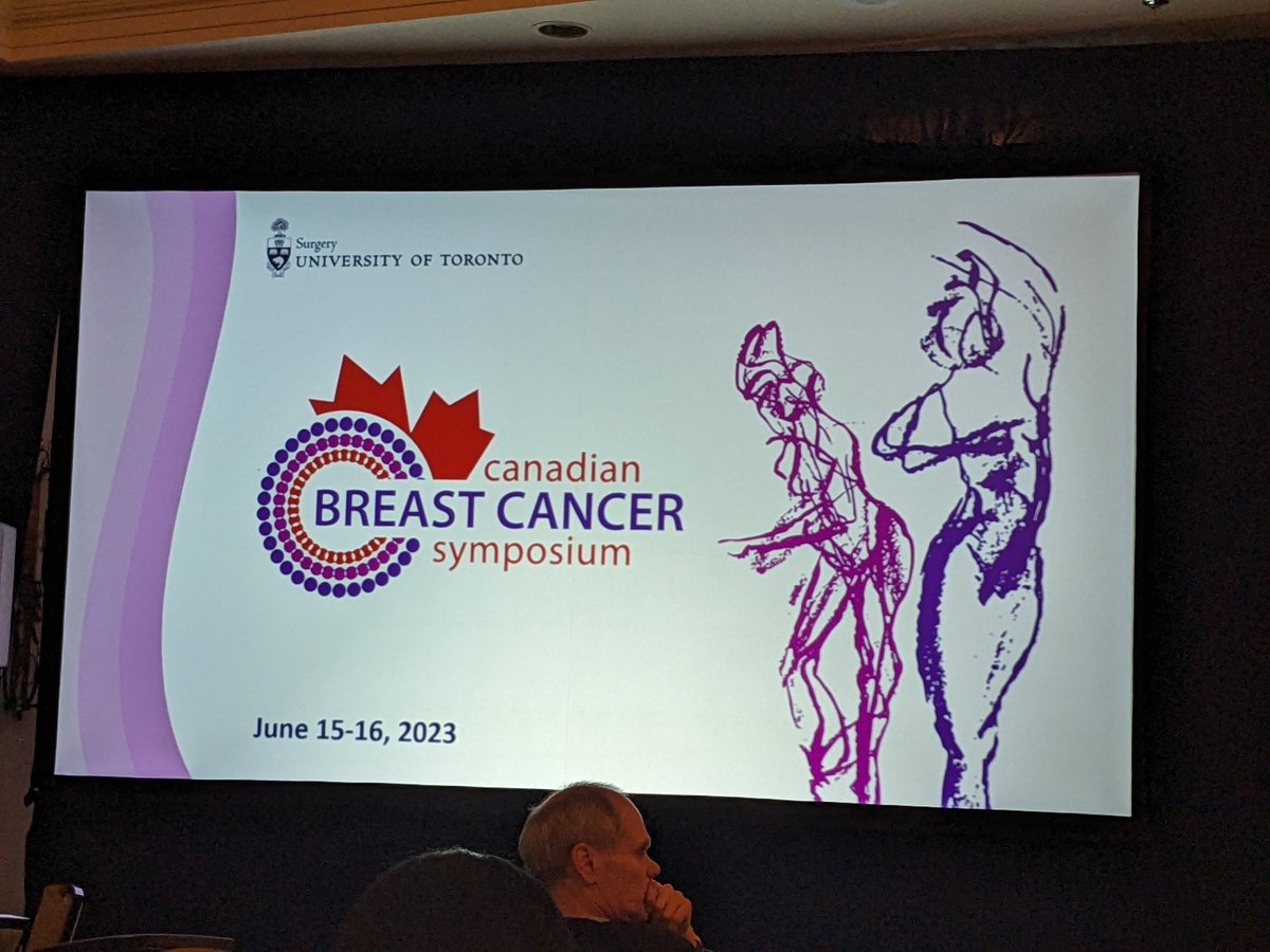 First day of the Canadian Breast Cancer Symposium in Toronto. A uniquely Canadian meeting that includes loads of opportunities for patient input and advocacy. #CBCS2023