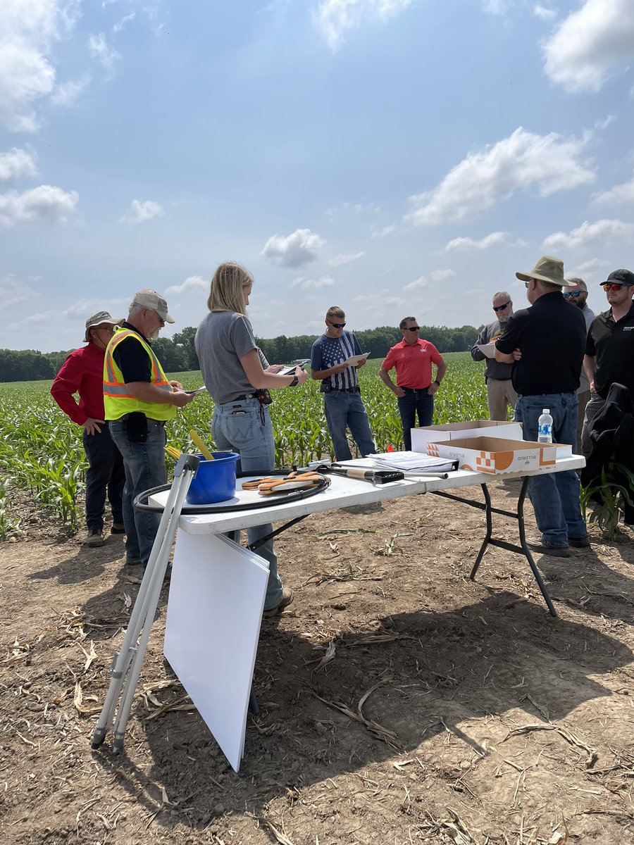 This week we have every location in the field for agronomy training. Thanks to our agronomists and reps from <a href="/NutrienAgRetail/">Nutrien Ag Solutions</a>, <a href="/DynaGroSeed/">Dyna-Gro Seed</a>, <a href="/BASF/">BASF</a>, and <a href="/BrevantseedsUS/">Brevant seeds U.S.</a>. #agronomyfirst