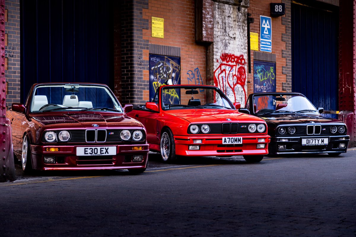 Shooting these stunning classic <a href="/BMW/">BMW</a> last night in #Manchester Such a good shoot for some great people. Video coming tomorrow. #E30 #BMW #bmwm