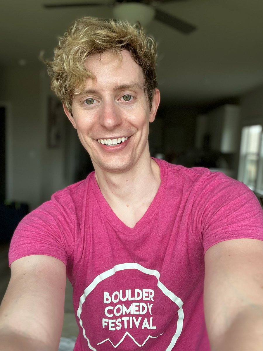 See you all next week! Thank you for the shirt <a href="/BoulderFestival/">Boulder Comedy Festival</a>