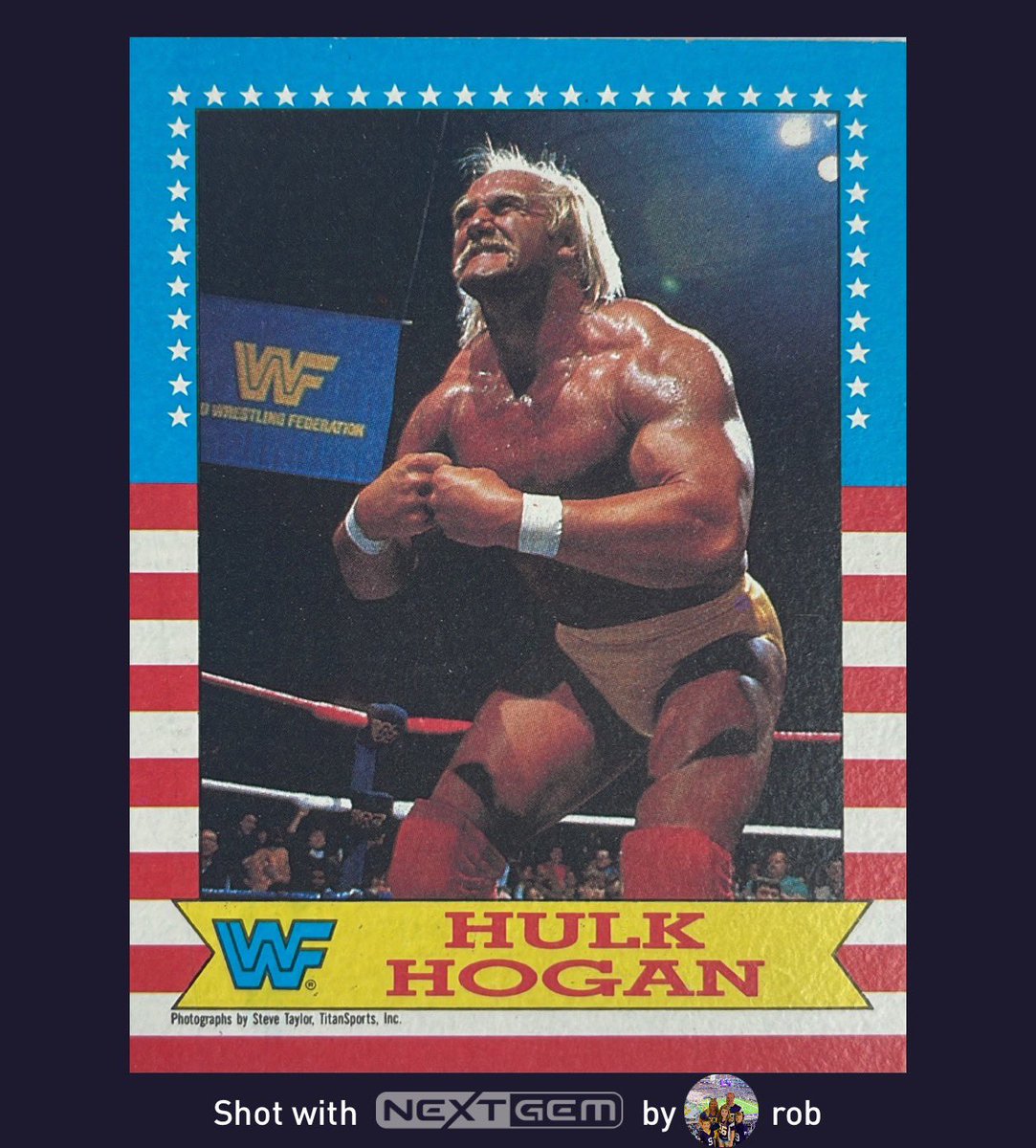 roroweber1's tweet photo. 🇺🇸 HULK HOGAN GIVEAWAY🤼‍♀️

I'm giving this card to someone random who LIKES this tweet! (Must be following me so I can DM you if you win!) https://t.co/Fta0Kt2wXZ