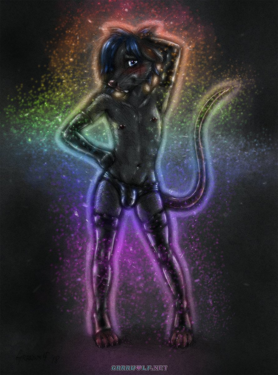 ❤️H🧡A💛P💚P💙Y💜
❤️P🧡R💛I💚D💙E💜

(Though any month is a grand month for Pride!💖)