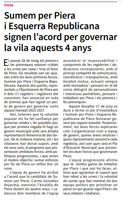 Esquerra Piera tweet media