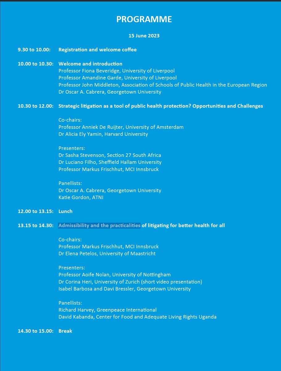 AzadehChalabi's tweet photo. Many thought-provoking talks on #StrategicLitigation & #PublicHealth @LivUniSLSJ today. Delighted to talk about Corporate Climate Litigation & #RighttoEnvironment tomorrow. Thanks to @AmandineGarde for organising such a great conference having both academics & practitioners! https://t.co/vYu36KmSt8