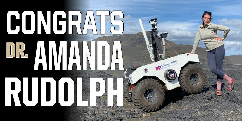 Purdue EAPS (@purdueeaps) on Twitter photo Congrats Dr. Amanda Rudolph for a successful PhD defense with <a href="/PurdueEAPS/">Purdue EAPS</a>! Her defense is titled “Identification of ancient environments and their related geologic processes on Mars using remote sensing techniques.” She is advised by Dr. Briony Horgan. #boilerup Congrats Dr. Amanda Rudolph for a successful PhD defense with <a href="/PurdueEAPS/">Purdue EAPS</a>! Her defense is titled “Identification of ancient environments and their related geologic processes on Mars using remote sensing techniques.” She is advised by Dr. Briony Horgan. #boilerup