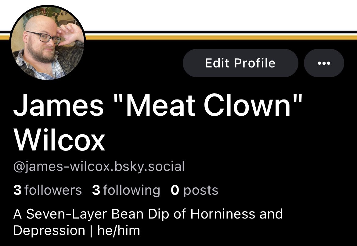 James 'Meat Clown' Wilcox tweet media