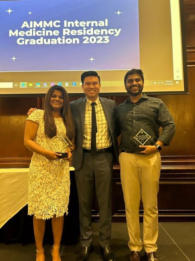 Wishing our outgoing chiefs <a href="/RiyaSam12/">Riya Sam, MD</a> and Abhinav, the best for their next chapters. Thank you for an incredible one year! We are excited to welcome our new chiefs Oubada and Deen!
