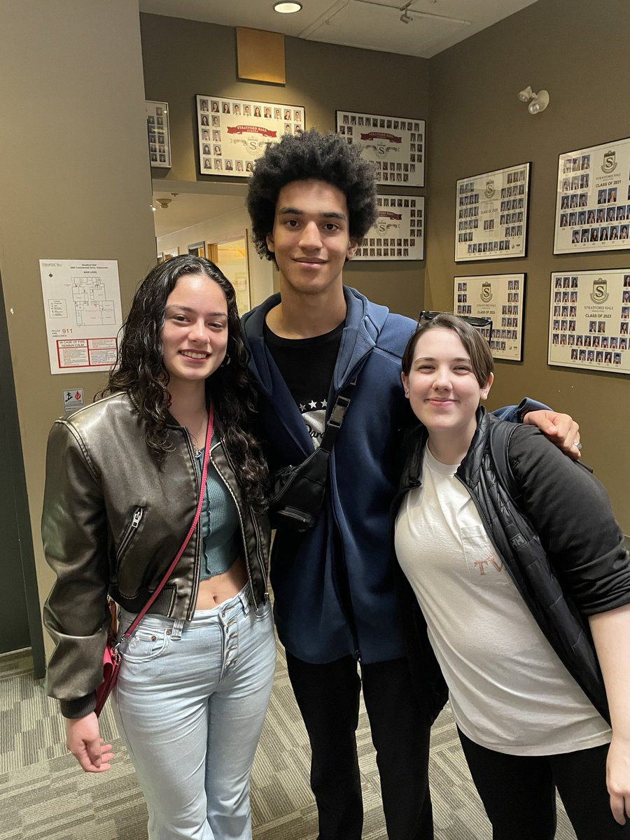 Back to support the gr9 #Shgrad2026 and #SHgrad2025 gr10 theatre group Love seeing alumni back #SHgrad2023 @kanieljacobcross @nightrqven @anishat_0525 @stratford_hall @stratford_hall_alumni @cais_schools <a href="/iborganization/">International Baccalaureate</a> @isabc1