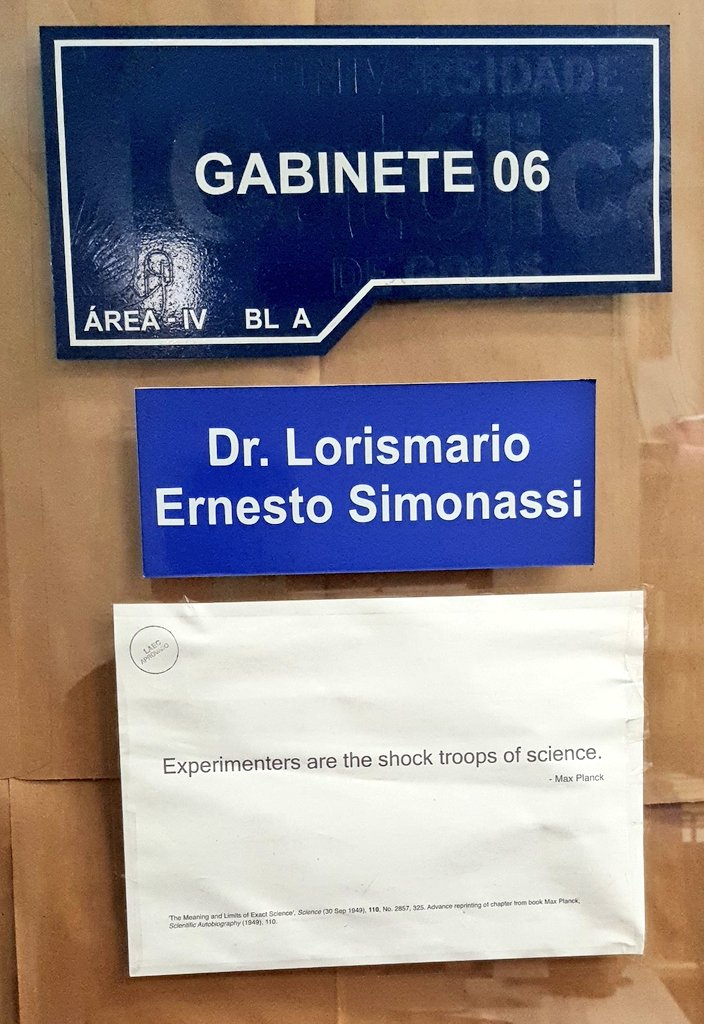 "Experimenters are the shock troops of science." - Max Planck
#lab
#laec
