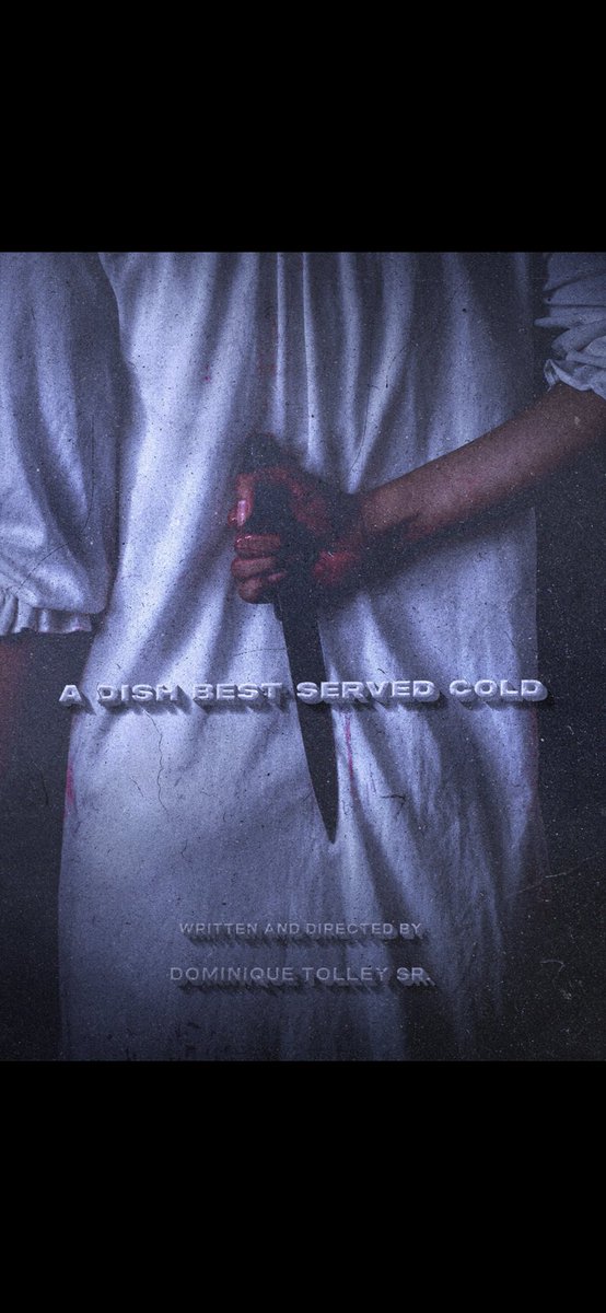 For my Twitter peeps that haven’t seen, ya boy is making is first feature film this fall. I couldn’t be more excited about this venture. A revenge thriller with some important and personal underlying themes that will resonate with viewers. Here’s a peek at the initial artwork,