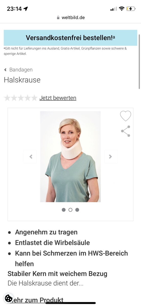 adventurethief's tweet photo. jetzt muss nicole wohl wieder als model für weltbild halskrausen arbeiten #gntm https://t.co/BUSLDflRs8