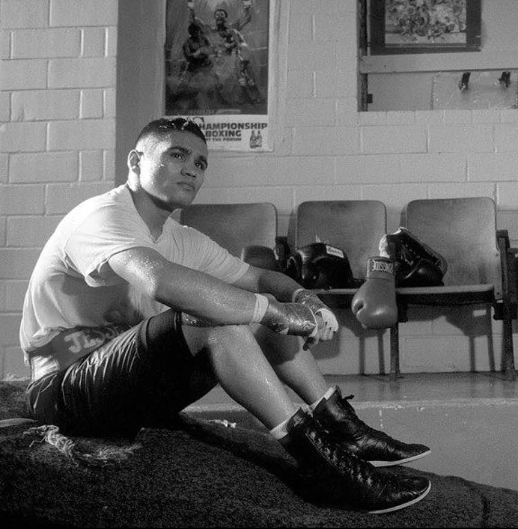 Boxing History on Twitter "James Leija, better known as "Jesse James" Leija, 1990s junior