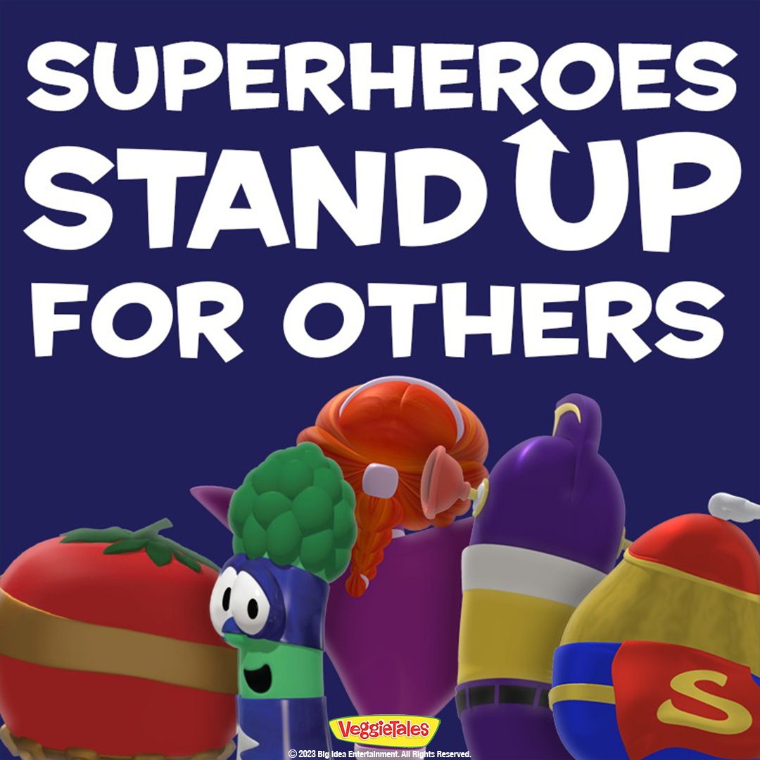 'Speak up for those who cannot speak for themselves. Defend the rights of all those who have nothing.' -Proverbs 31:8-9 (ICB) #VeggieTales