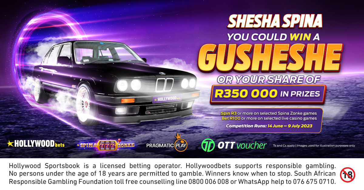 OTT Play on Twitter: "Get ready to accelerate with @Hollywoodbets! Spin ...