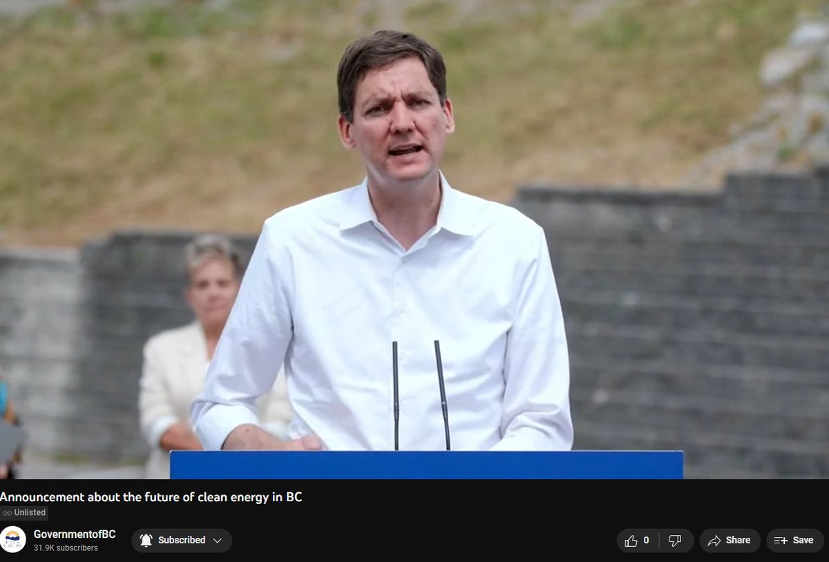 AndrewJReeve's tweet image. After YEARS of the NDP gaslighting British Columbians about #SiteC and Independent Power Producers not being needed, @Dave_Eby is up today telling everyone that more electricity is needed for B.C.&apos;s future.

Complete 180° turn. #Hypocrites #BCpoli