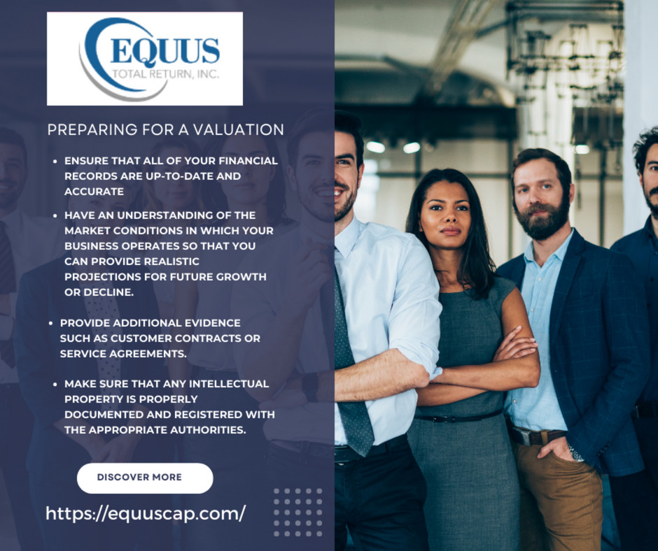 Preparing For A Valuation?
Equus Total Return Inc.
equuscap.com..
#EquusTotalReturn; #InvestmentFund; #PrivateEquity; #BusinessDevelopment; #PortfolioManagement; #FinancialGrowth; #EquusCapital;