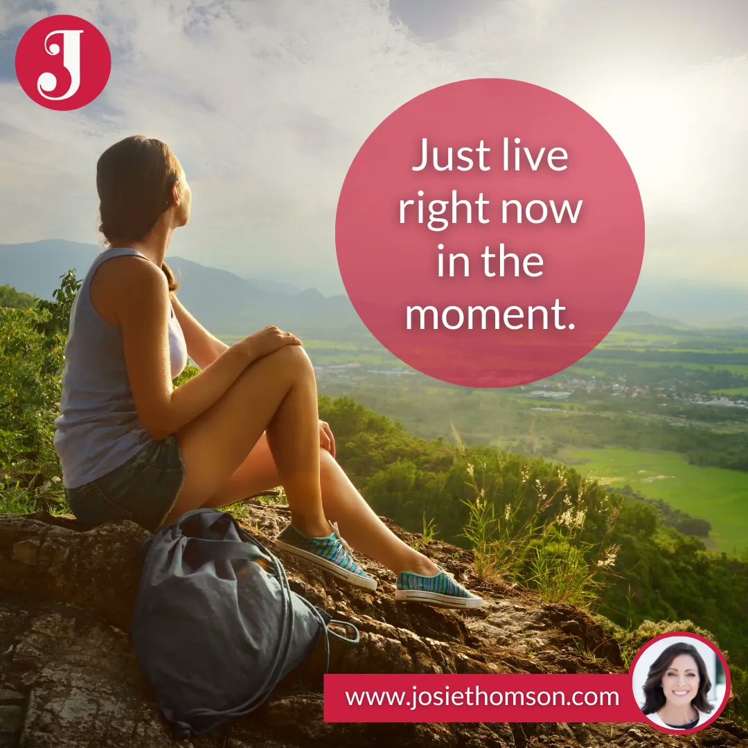 #Happiness is letting go of what you assume your life is supposed to be like right now, and sincerely appreciating it for everything it is.  So, RELAX.  You are enough.  You have enough.  You do enough.  Inhale, exhale… let go, and just live right now in the moment. Jx