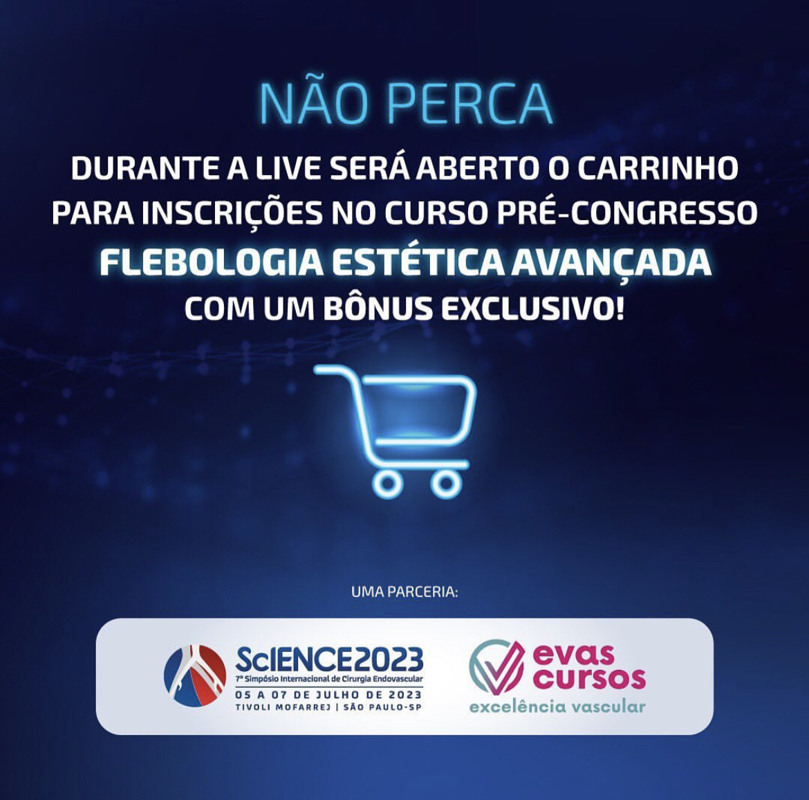 rodrigo_kikuchi's tweet photo. É hoje!! Não perca a Live "O Rumo da Flebologia Estética" uma parceria ScIENCE e Evas Cursos. 🚀

🗓 Dia: 15/06/2023 (quinta-feira)
🕒 Horário: 20:30hrs
📲 No perfil do instagram @endovascularscience @evascursos https://t.co/wO9SaoEfb6