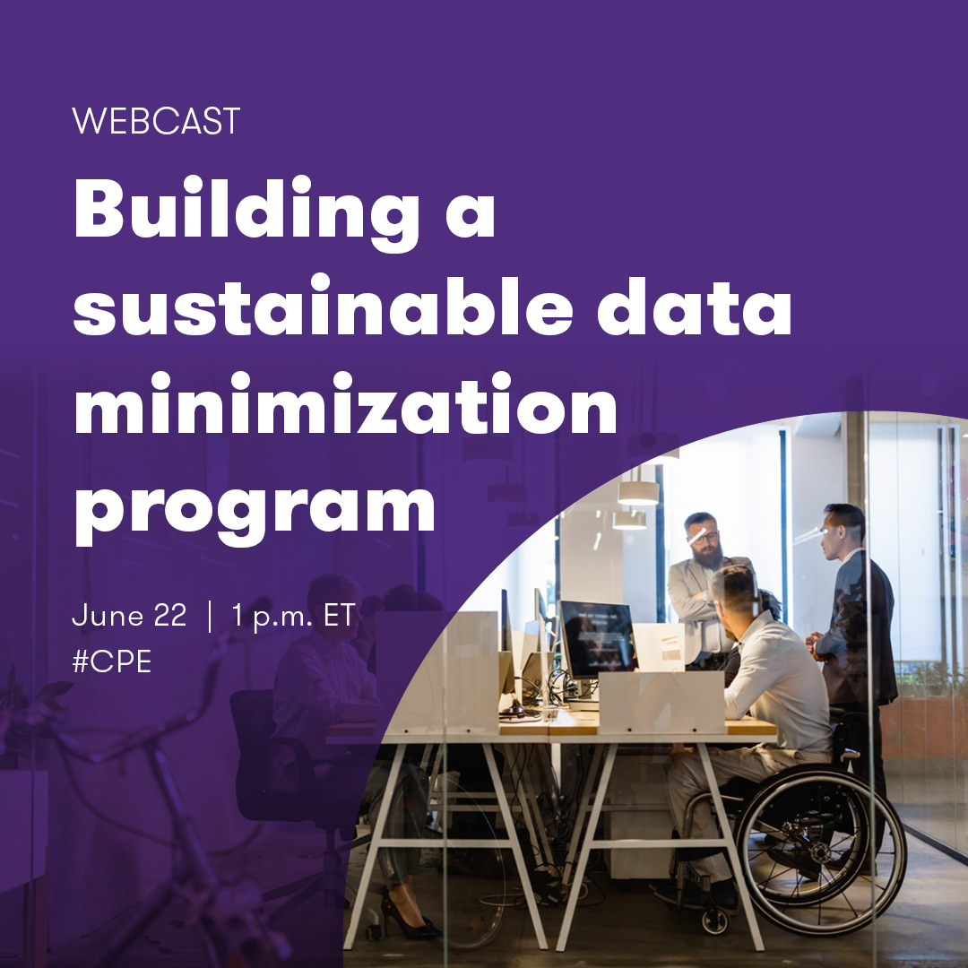 GrantThorntonUS's tweet image. #DataMinimization is crucial for respecting user data and complying with global #Privacy laws. Register now for our June 22nd #Webcast to explore regulatory drivers &amp;amp; how to build effective data minimization programs. gt-us.co/3X8heNP

#CPE #Webinar