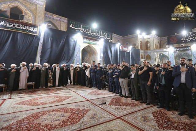 Shghl_Alatabaat's tweet photo. الأمانة العامة للعتبة الكاظمية المقدسة .. ترفع رايتي الحزن والأسى إيذاناً لإعلان الحِداد بذكرى شهادة الإمام محمد الجواد "عليه السلام" https://t.co/xjWEC675fV