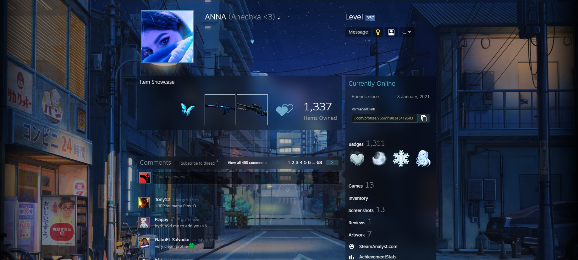 How To Change Steam Profile Background