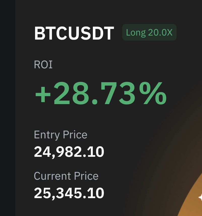 $BTC hit first ✅