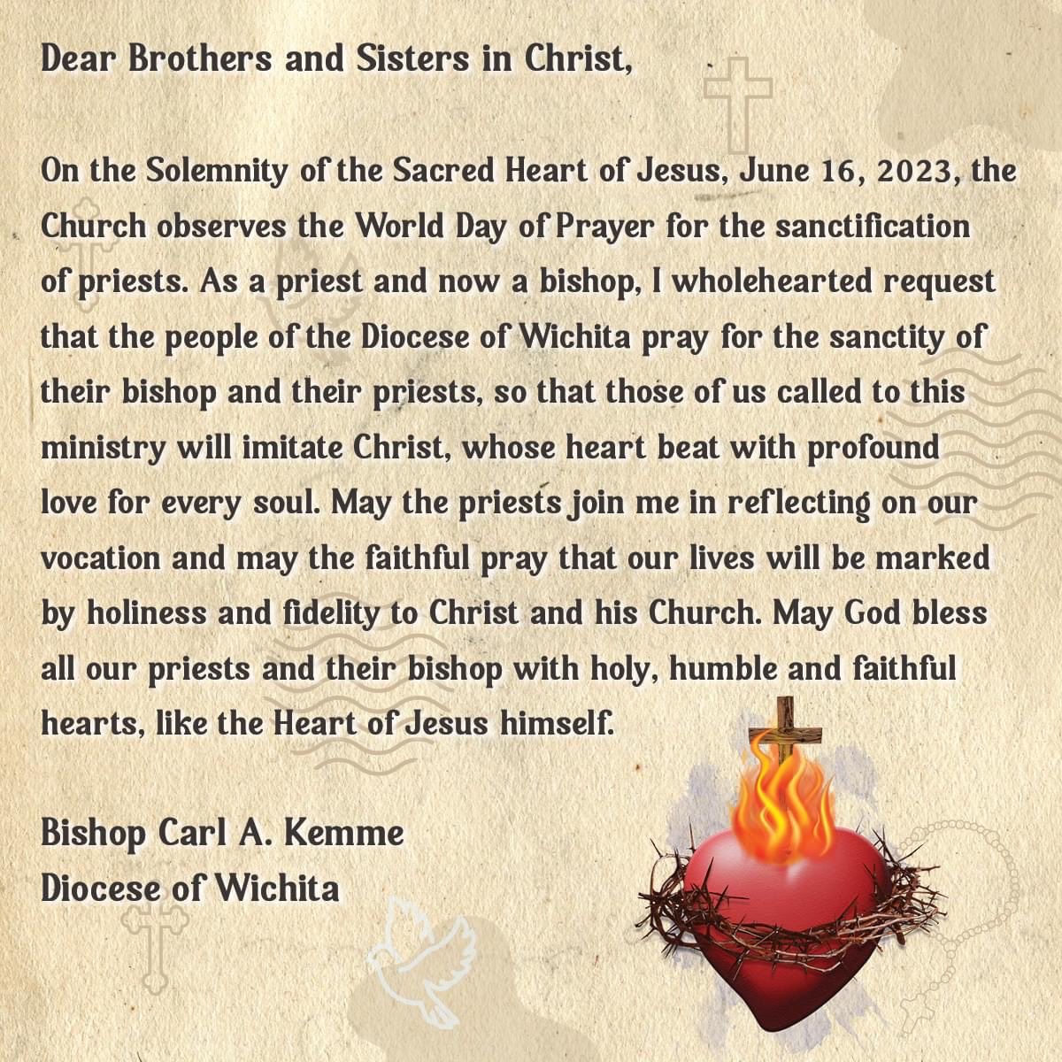 Bishop Carl Kemme (@kemmecarl) on Twitter photo 