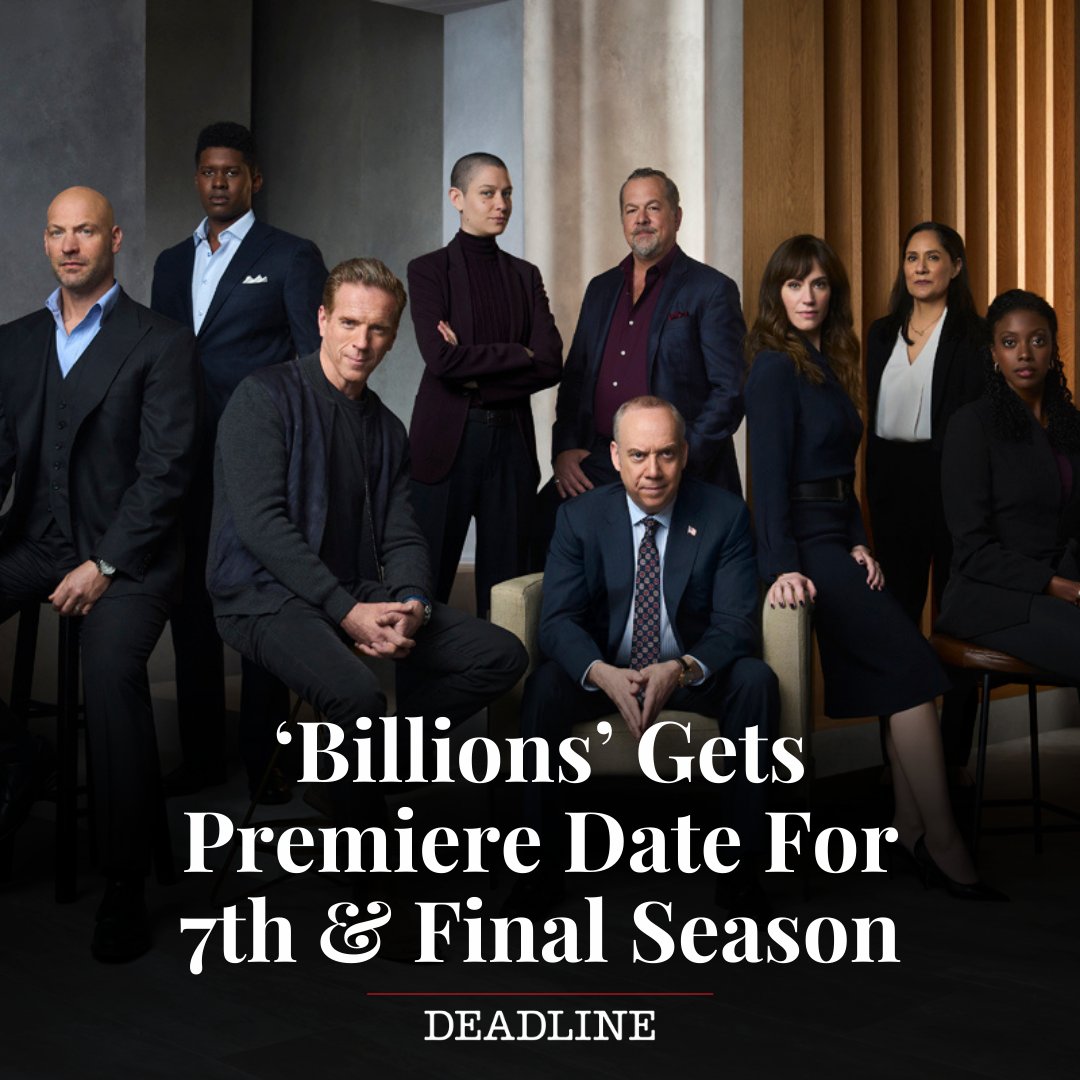 It’s official. Billions will end with its upcoming seventh season bit.ly/BillionsS7