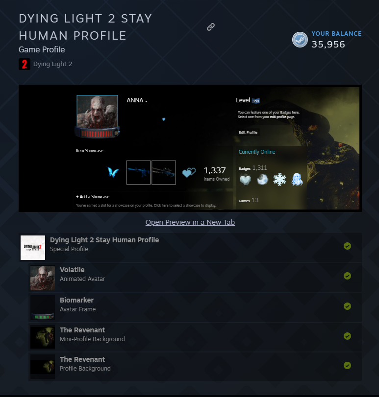 How to change Steam profile background