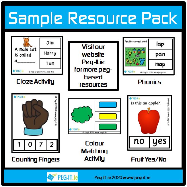 Get a FREE Sample Pack of Peg-Based Resources by sharing this Tweet. Let me know via email (info@peg-it.ie) when you have done this and I'll send on the pack to you. #edchatie
