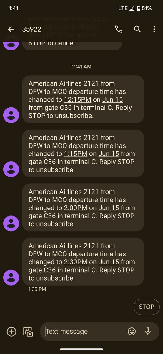 SASHISHPAUL's tweet image. #americanairlines #aa 
#delayedFlight #dfw #dallasforthworth @americanairlinescusto
Its crazy to see a flight get delayed with the reason that the aircraft is way too hot for more than 3 hours. 
OG departure: 11:34 am 
Now estimated departure after 3 times delaying: 2:30 pm