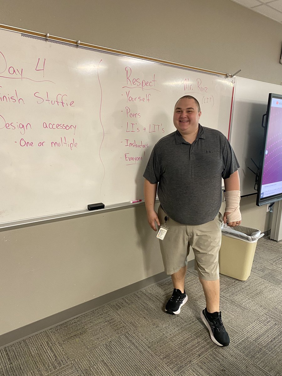 AlisaMatherne's tweet photo. Day 4 @InventProsper is all about our amazing instructors. They are essential in making things happen. Thank you instructors for helping our campers innovate and be creative. @aggiemeg07 @lillianj__ @ProsperISD @CampInvention https://t.co/kq6y8pWT0E