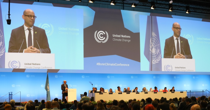 UNFCCC's tweet photo. The #BonnClimateConference has closed after two weeks of intense work and progress on several critical issues:

✅ Global stocktake
✅ Climate finance
✅ Loss and damage
✅ Adaptation

Read more about what happens next on the path to #COP28.