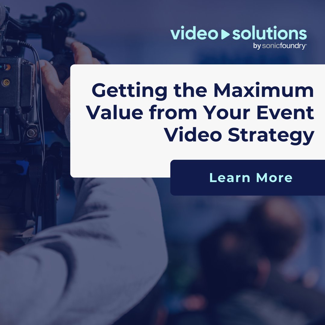 vidsolutionspro's tweet image. Video Solutions will deliver comprehensive support and a customized solution that meets your team’s needs--so you can be confident that we will reliably capture your event, in any format, using any technology and delivering to any destination. 

Visit bit.ly/467mGo9.