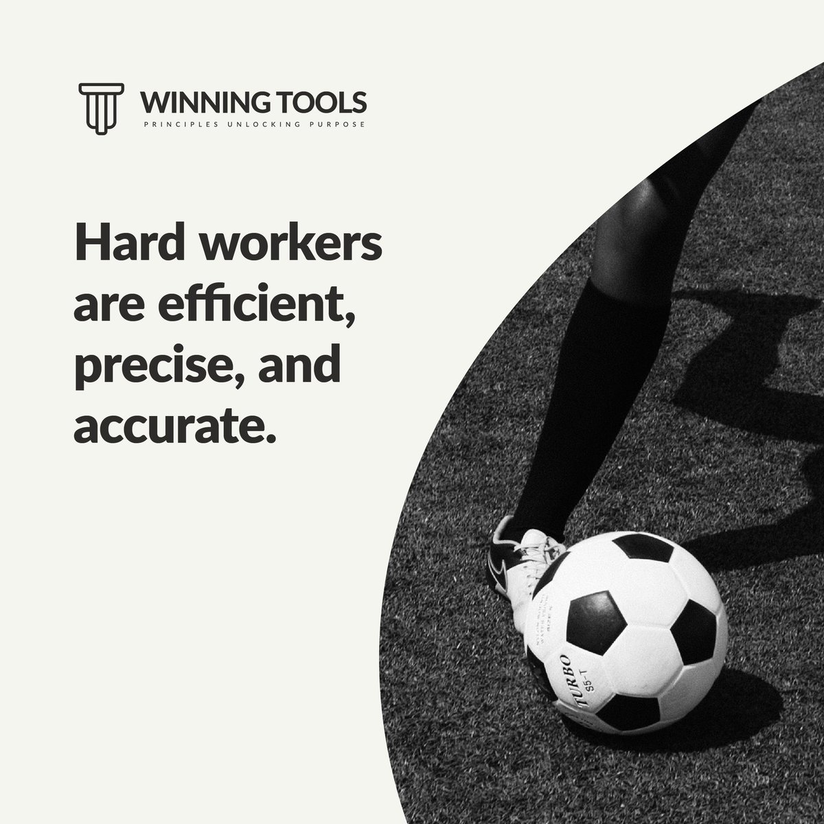 Efficiently manage your tasks.

Precisely manage your time.

Accurately manage your team.

#winningtools #leadershipinspiration