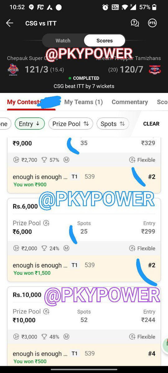 dream11champ321's tweet photo. #TNPL2023 #CSGVSITT #freeteams #NOPRIME
@dream11champ321 https://t.co/3TzqVtQ9OB