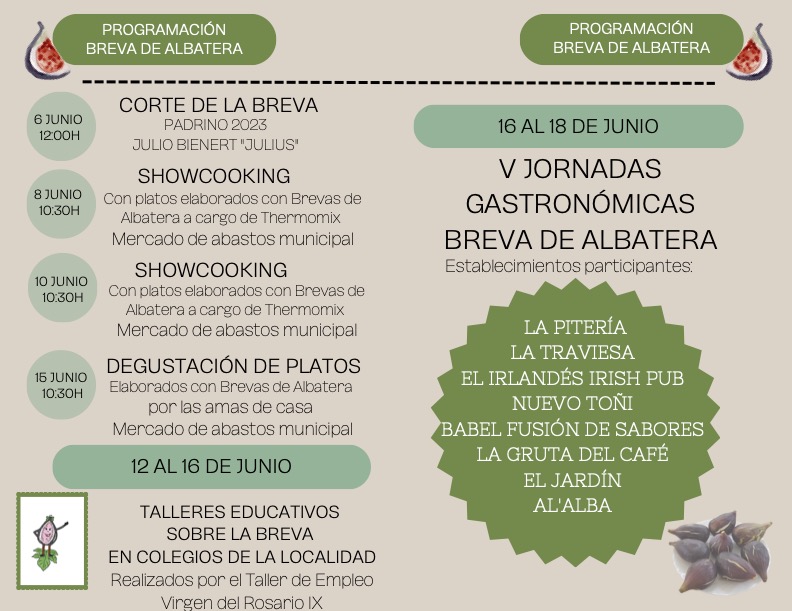 AytoAlbatera's tweet photo. V JORNADA GASTRONÓMICA DE LA BREVA

📅 Del 16 al 18 de junio

8 locales de Albatera nos deleitarán con sus platos elaborados con Breva Colar. Uno de los participantes es Babel Fusión, quien ha preparado estos dos maravillosos platos 🤩👇
¡No dudes en probarlos! https://t.co/7YjbRMzHH3