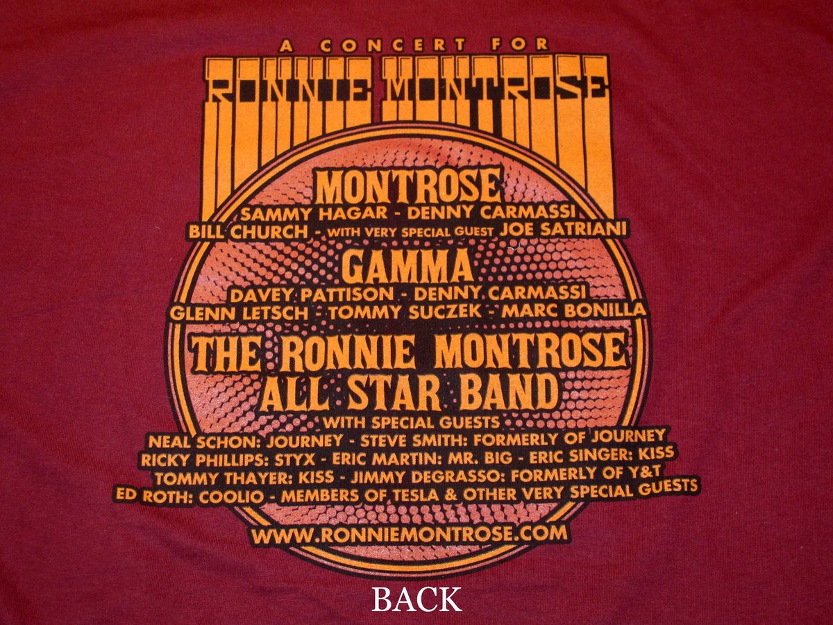 MrRockCand19826's tweet photo. PHOTO GALLERY: Remembering the great Ronnie Montrose and the crazy concert put on in his honor. https://t.co/16YFbZ1qGB https://t.co/PgWQ7UTggk