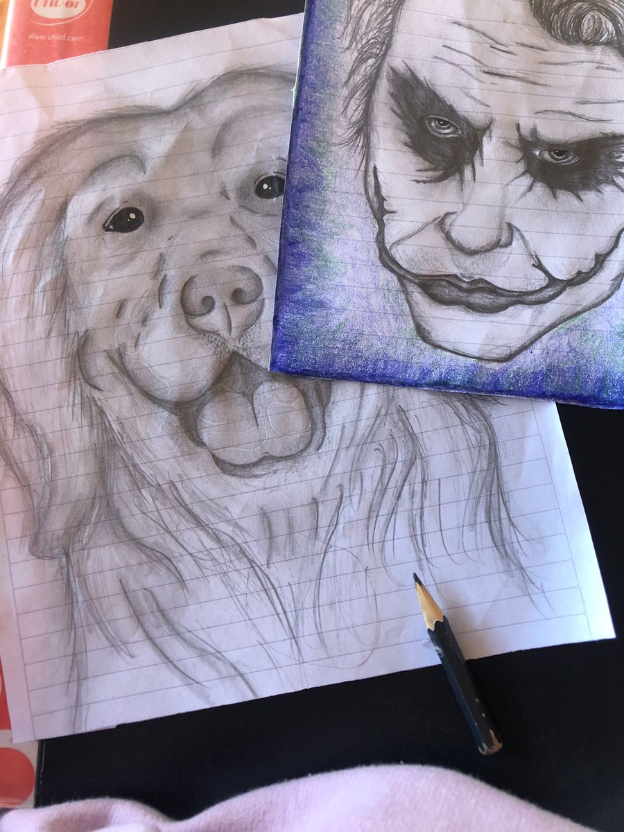 PanDa2023a's tweet photo. En el recreito que hoy me di, seguí mis dibujos que quería terminar 🤭😁 Denme mas ideas para dibujar!
 ¿Ustedes que prefieren hacer en su tiempo libre? #ROMA3 #ROMA4 https://t.co/3z6jdPO36W