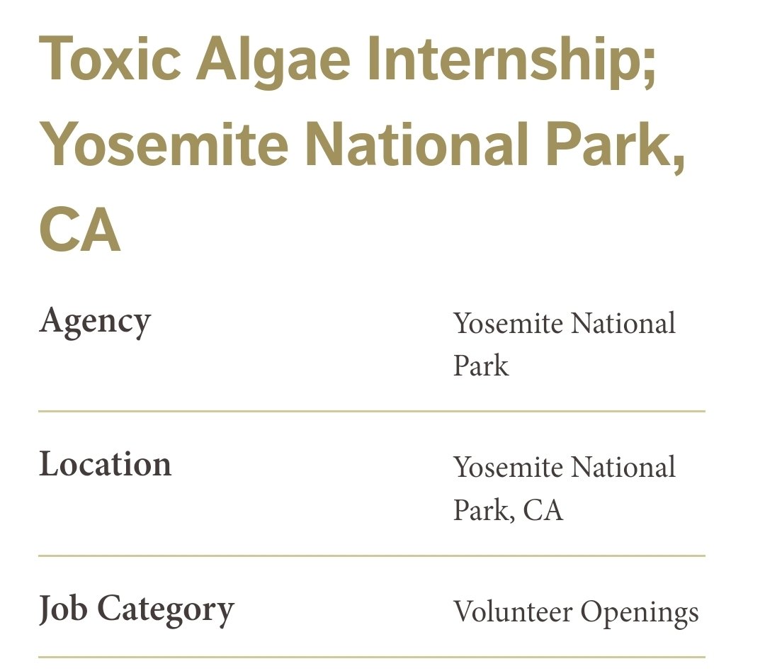 Pay_Your_Techs's tweet photo. Sad to see a national park failing to pay their workers. DON'T APPLY. #PayYourInterns https://t.co/wMlNYH9Tk0